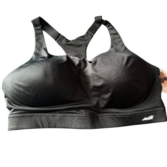 Avia Sports Bra in Black NWOT Size 42D - Picture 1 of 4